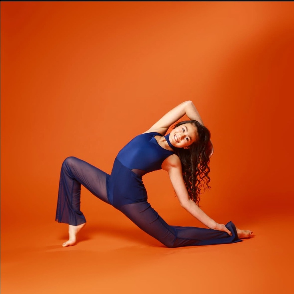 Balera Navy Halter Jumpsuit